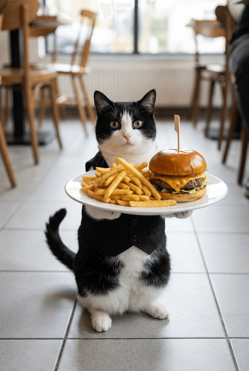 Cat Waiter